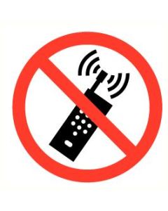 Pictogram GSM verboden