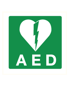 Pictogram Hartdefibrillator AED