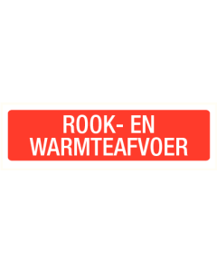 Rook- en warmteafvoer