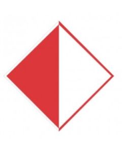 Scheepvaartbord A.10 / Verboden buiten de aangegeven begrenzing te varen