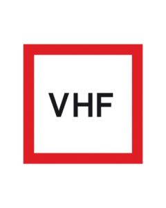 Scheepvaartbord B.11a / Verplichting gebruik te maken van de marifoon overeenkomstig de daartoe bij algemene regeling vastgestelde voorschriften, dan wel zich te melden op het aangegeven marifoonkanaal