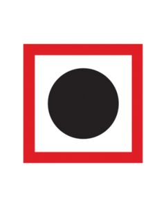 Scheepvaartbord B.7 / Verplichting een geluidssein te geven