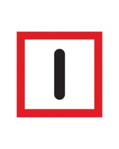 Scheepvaartbord B.8 / Verplichting bijzonder op te letten