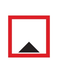 Scheepvaartbord C.1 / Beperkte waterdiepte