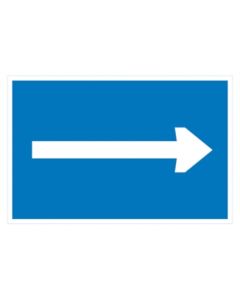 Scheepvaartbord D.3a / Aanbevolen vaarrichting