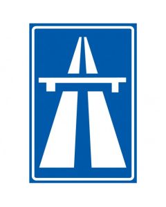 Verkeersbord G01, Autosnelweg