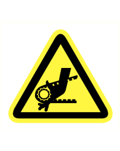 Waarschuwing Draaiende delen
