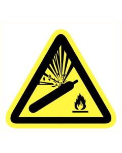 Waarschuwing Gasfles