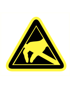 Waarschuwing Statische lading