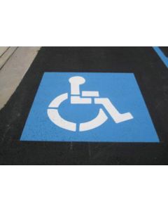 Wegenverf één component blauw