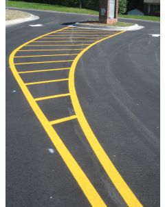 Wegenverf één component geel