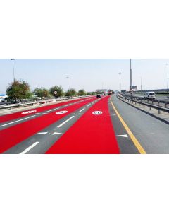 Wegenverf één component rood