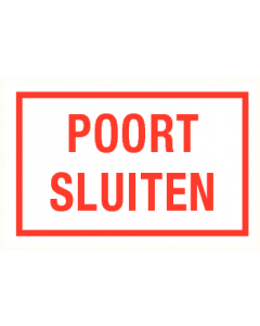 POORT SLUITEN