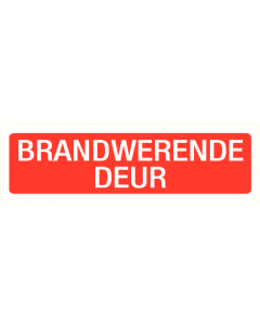 Brandwerende deur