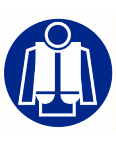 Pictogram Zwemvest verplicht