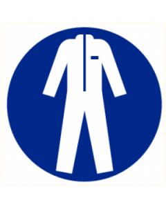 Pictogram Beschermende werkkleding verplicht