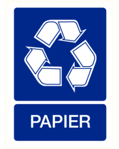 Pictogram Recycling papier