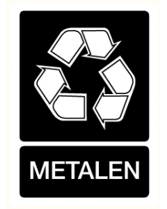 Pictogram Recycling metalen