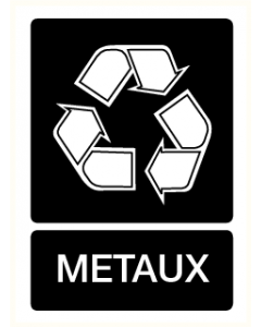 Pictogram Recycling metaux