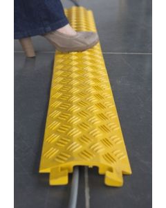 Kabeldrempel in soepel rubber 100 x 14 x 2 cm