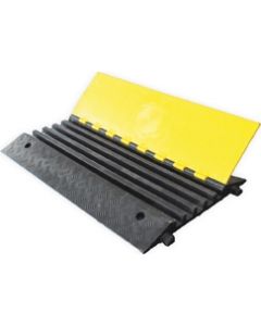 Kabeldrempel rubber met plastic klep 90 x 55 x 5,5 cm