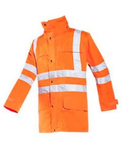 Sioen 403Z Preston jas fluor oranje