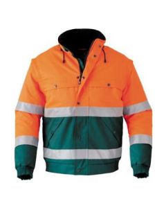 HAVEP 5139 fuor oranje/groen jack