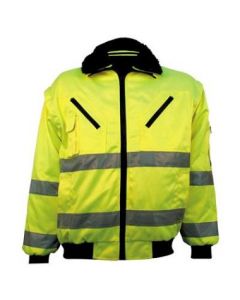 M-Wear 0976 pilotjack fluor geel