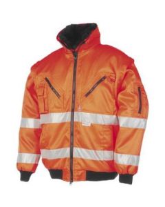 Sioen 029A Sparrow pilotjack fluor oranje