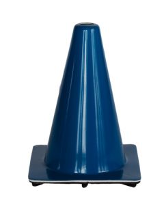 Afzetkegel 30 cm blauw soepel pvc