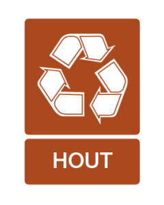 Recycling hout