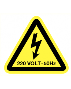 220 volt - 50 Hz