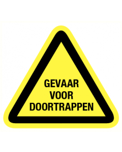 Gevaar voor doortrappen