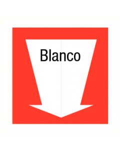 Blanco pijl