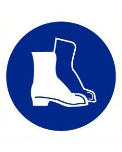 Pictogram Veiligheidsschoenen verplicht