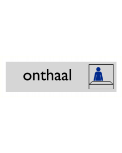Deurbord Onthaal