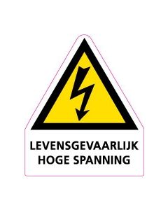 Levensgevaarlijk hoge spanning