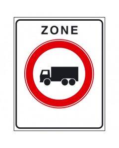 Verkeersbord C07zb, Gesloten voor vrachtauto;s, begin zone