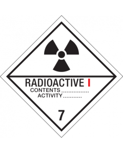 Radioactive I ADR 7.1