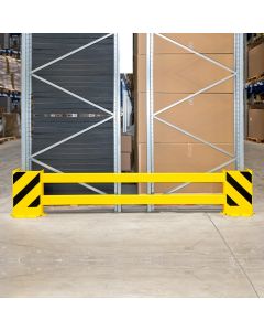 Black Bull stapelrek en hoekbeschermer (Type B) - 230/270 x 50 x 19 cm - zwart/geel