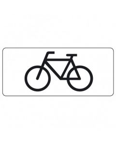 Onderbord OB02, geldt alleen voor fietsers