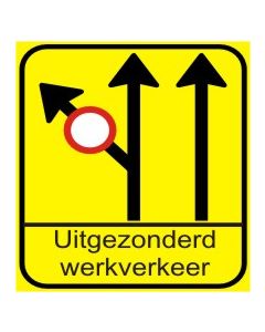 Verkeersbord t41-2l