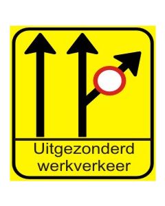 Verkeersbord t41-2r