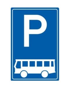 Verkeersbord E08d, Parkeergelegenheid alleen bestemd voor bussen