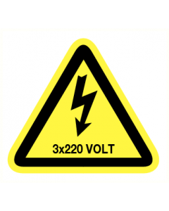 3 x 220 volt