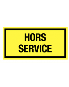 Hors service