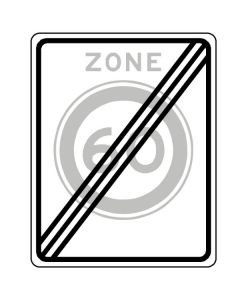 Verkeersbord A02(60)ze