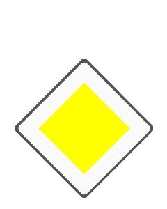 Verkeersbord B01, Voorrangsweg