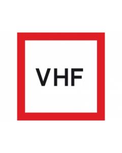 Scheepvaartbord B.11a / Verplichting gebruik te maken van de marifoon overeenkomstig de daartoe bij algemene regeling vastgestelde voorschriften, dan wel zich te melden op het aangegeven marifoonkanaal