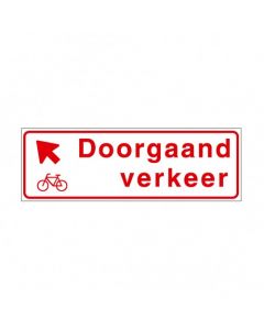 Verkeersbord BW02L